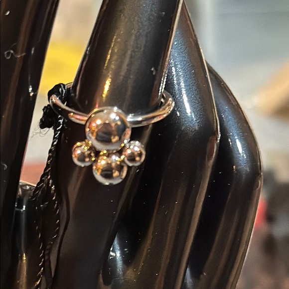 Calvin Klein Jewelry - Elegant Calvin Klein Silver Ring with Beaded Design